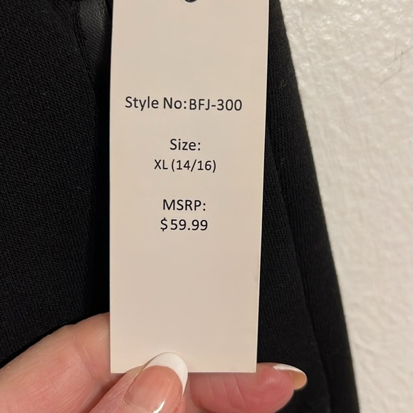 Pure Champ Boys NWT Size XL 14/16 Black Fleece Jogger Zip Pocket Sweatants - Picture 7 of 11